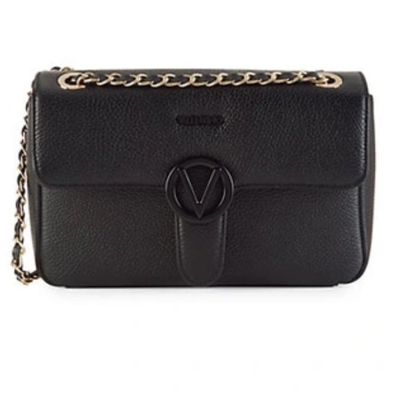 Mario Valentino Handbags - Mario Valentino Black Leather Clutch